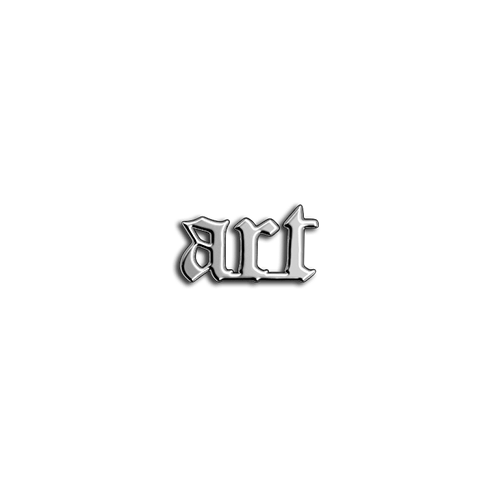 Art full word teeth jewelry