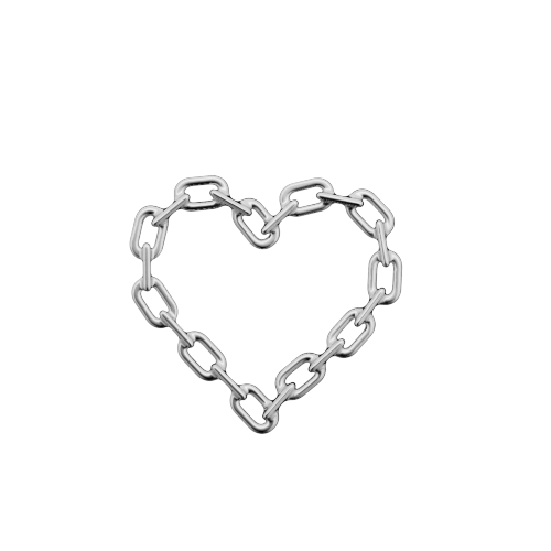 Heart chainz teeth jewelry
