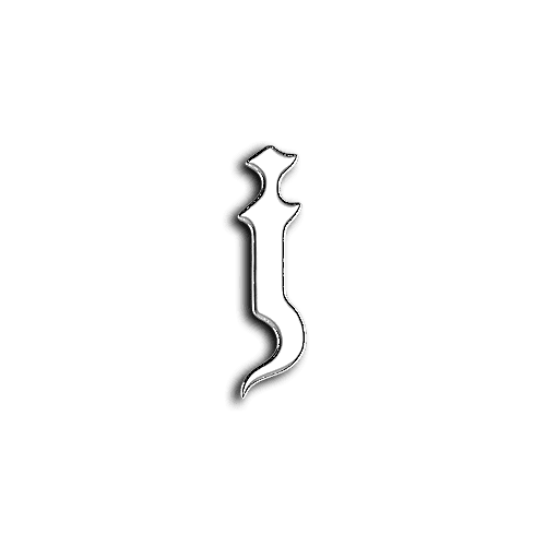 J alphabet letters teeth jewelry