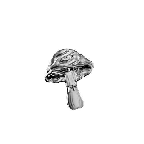PsychoShroom teeth jewelry