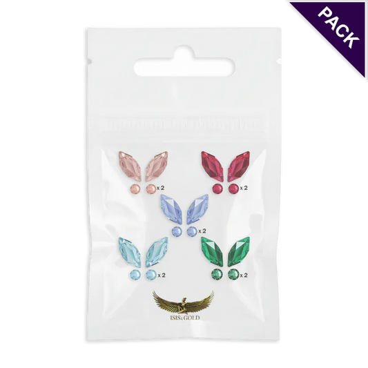 Butterfly Tooth Gems Pack Mix Colors