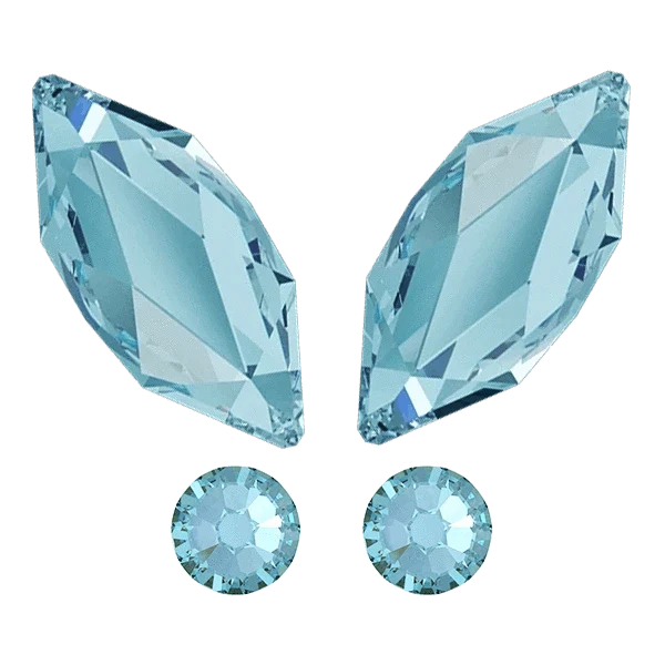 Butterfly Tooth Gems Pack Mix Colors