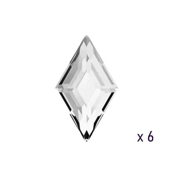 Swarovski Diamond Shape Crystal Tooth gems