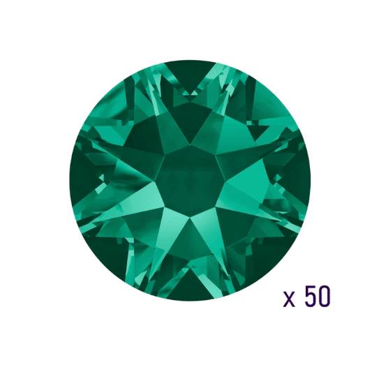Swarovski Emerald Tooth gems