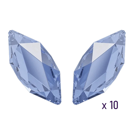 Swarovski Marquise Sapphire Tooth gems