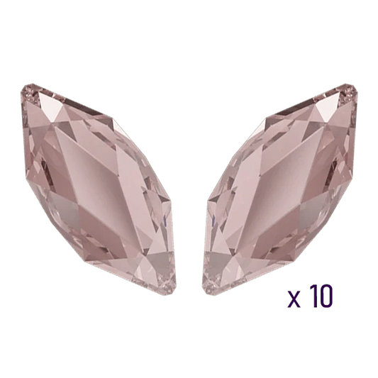 Swarovski Marquise Vintage Rose Tooth gems