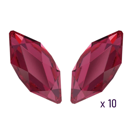 Swarovski Marquise Scarlet Tooth gems