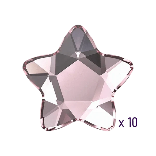 Swarovski Star Light Rose Tooth gems