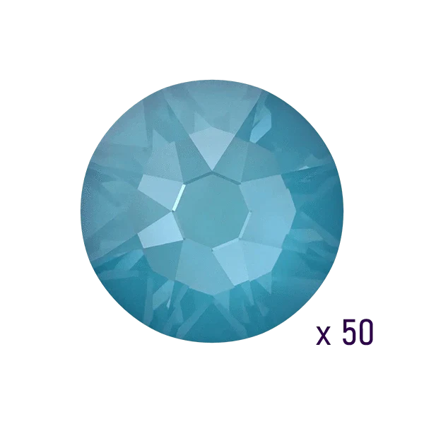 Swarovski Teal Ignite Tooth gems