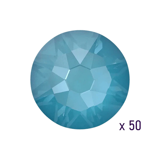 Swarovski Teal Ignite Tooth gems