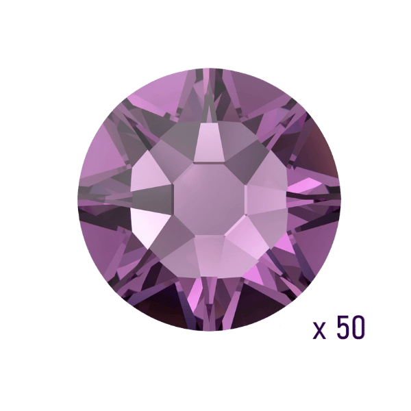 Swarovski Amethyst Tooth gems