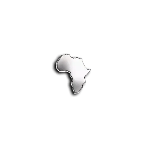 African map community teeth jewelry