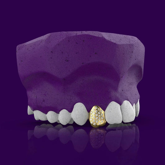 Full Tooth Diamond Grillz
