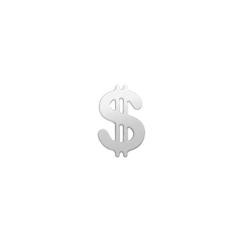 Dollar sign teeth jewelry