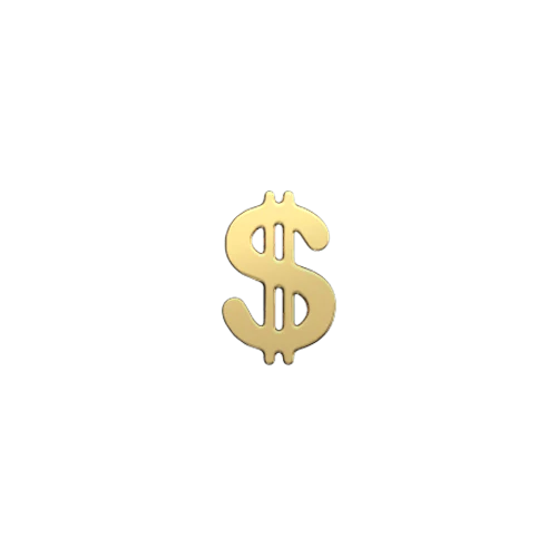 Dollar sign teeth jewelry