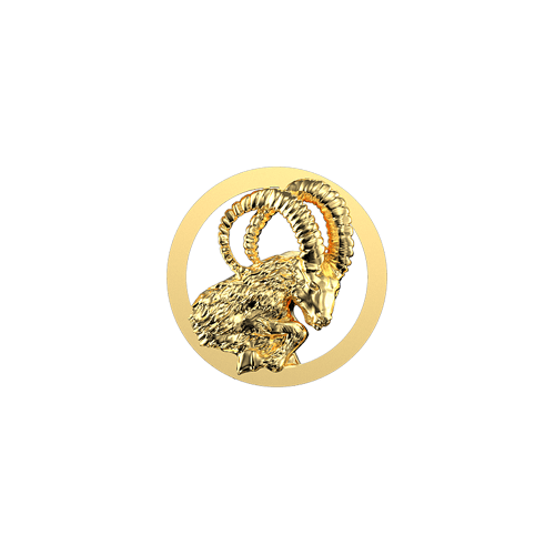 Luxury Capricorn teeth jewelry