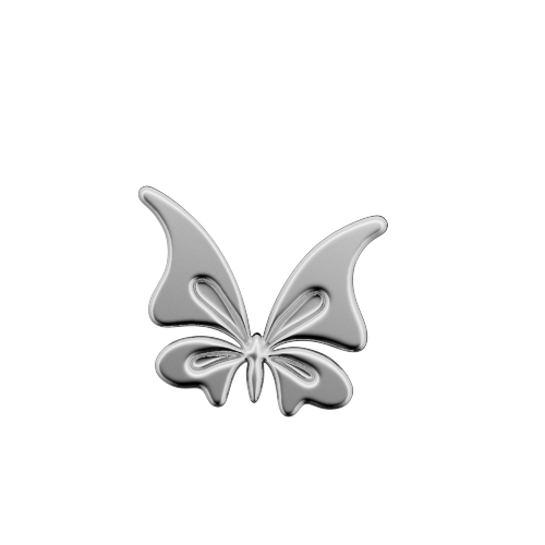 90's Butterfly teeth jewelry