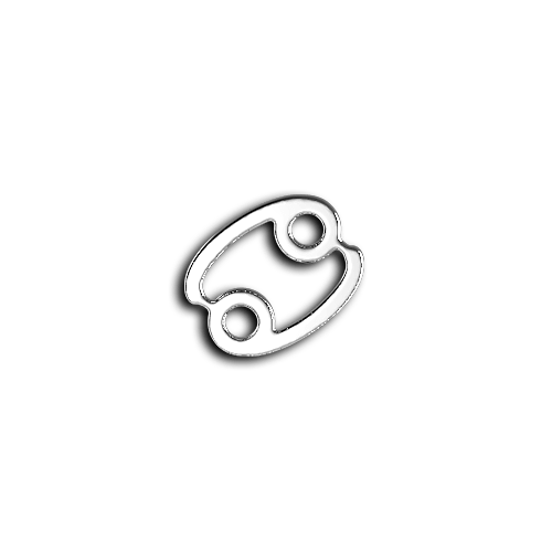 Cancer zodiac sign teeth jewelry