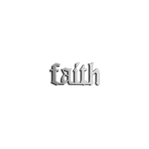 Faith full word teeth jewelry