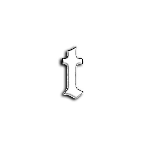 T alphabet letters teeth jewelry