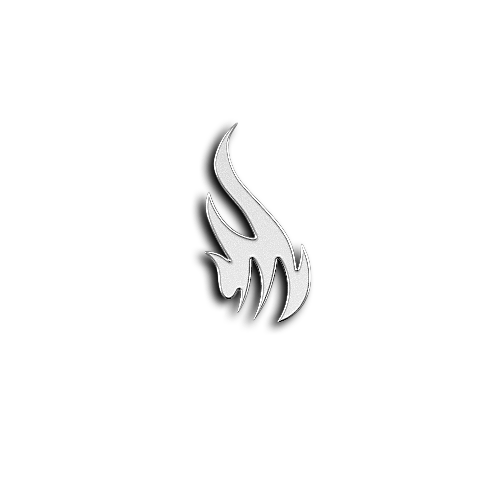 Tribal 13 Flames teeth jewelry