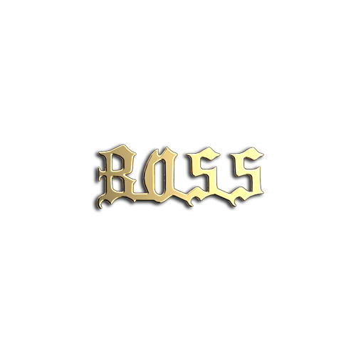 Boss full word teeth jewelry