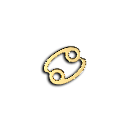 Cancer zodiac sign teeth jewelry