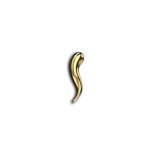 Cornicello teeth jewelry