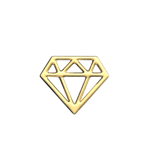 Diamond teeth jewelry