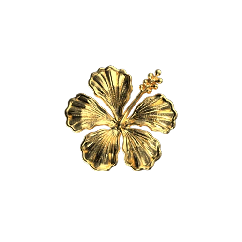 Hibiscus Flower teeth jewelry