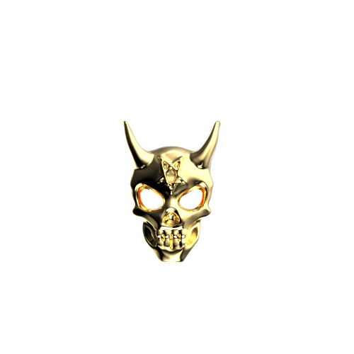 Horn Skull teeth jewelry