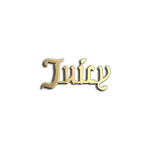 Juicy full word teeth jewelry