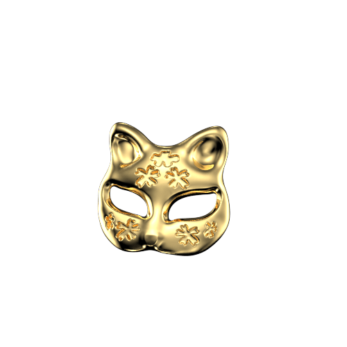 Kitsune Mask teeth jewelry