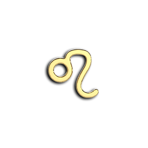 Leo zodiac sign teeth jewelry
