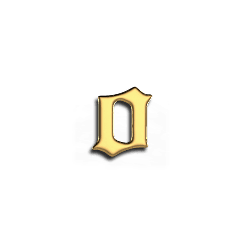 O alphabet letters teeth jewelry