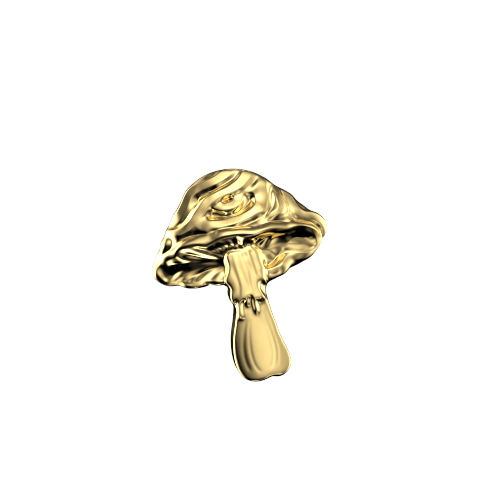 PsychoShroom teeth jewelry