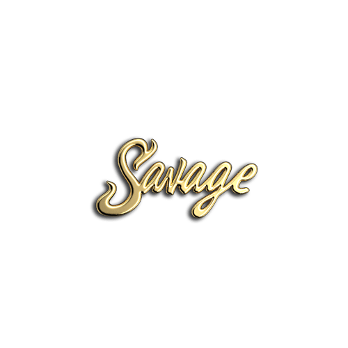 Savage full word teeth jewelry