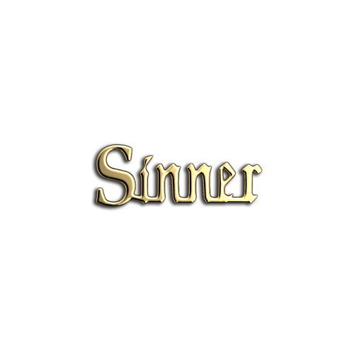 Sinner full word teeth jewelry
