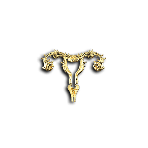 The Paradise Uterus teeth jewelry