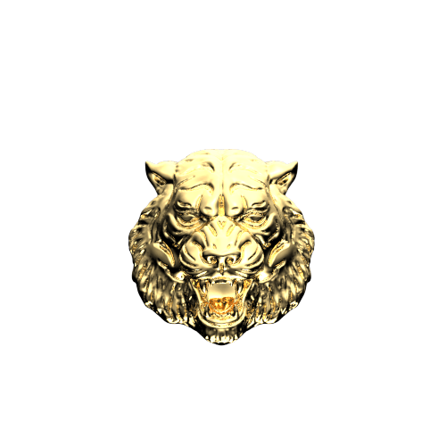 Tiger Head teeth jewelry