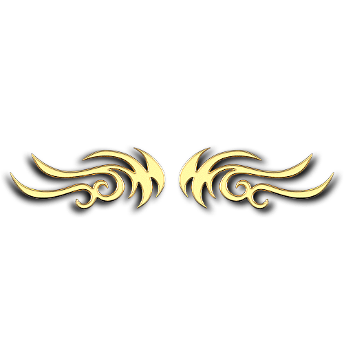 Tribal 21 teeth jewelry(2 pcs)