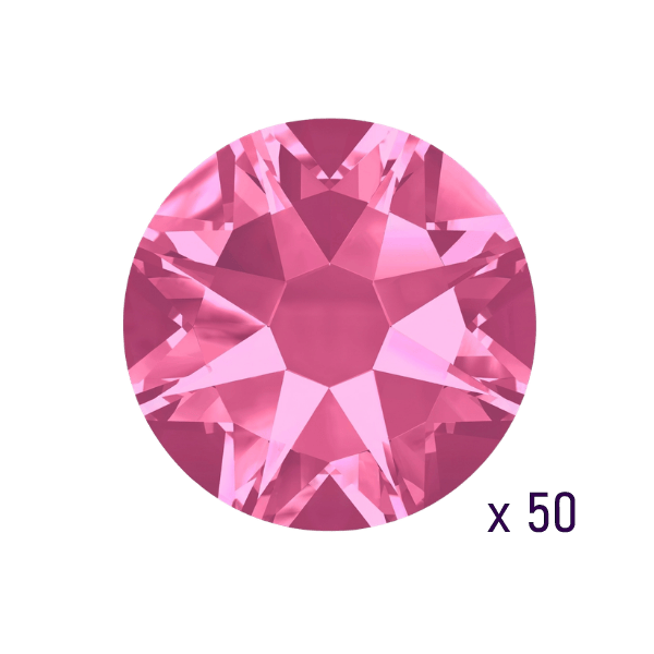 Swarovski Rose tooth gems